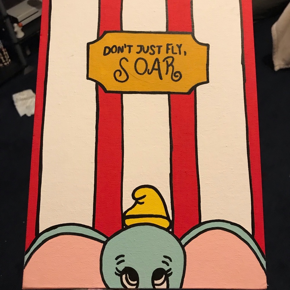 Acrylic Disney painting